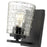 Millennium Lighting Saben 1Lt Wall Sconce, Black