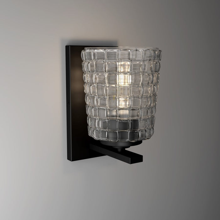 Millennium Lighting Saben 1Lt Wall Sconce, Black