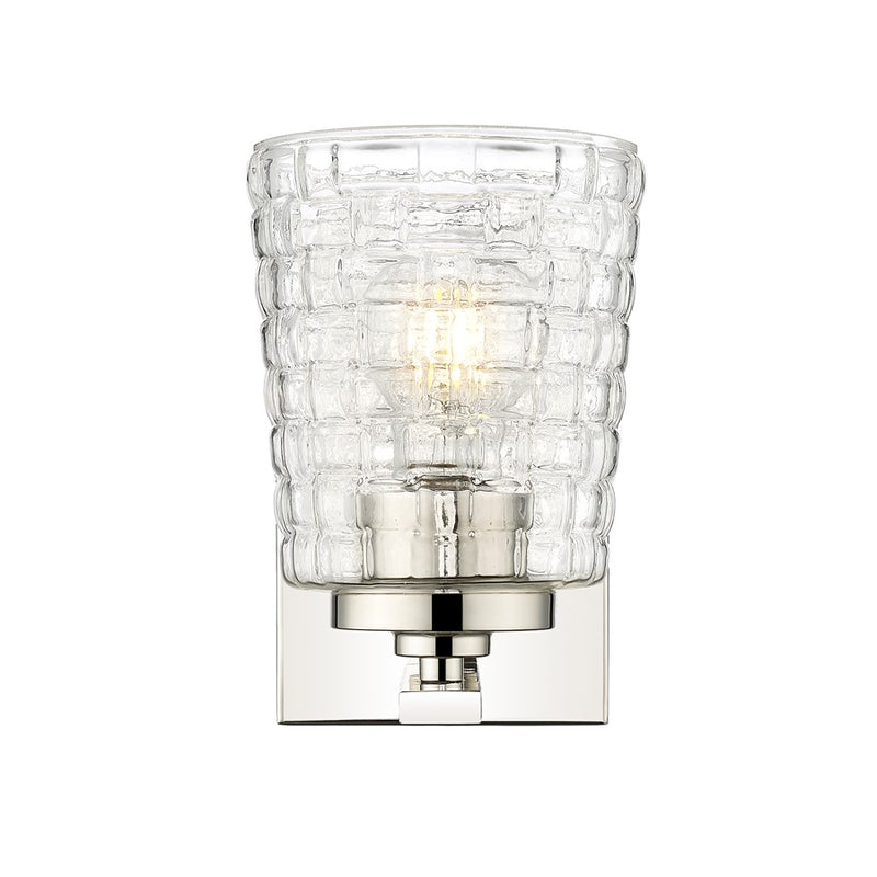 Millennium Lighting Saben 1Lt Wall Sconce, Polished Nickel - 22101-PN