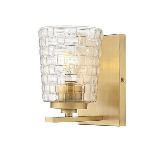 Millennium Lighting Saben 1Lt Wall Sconce, Vintage Brass