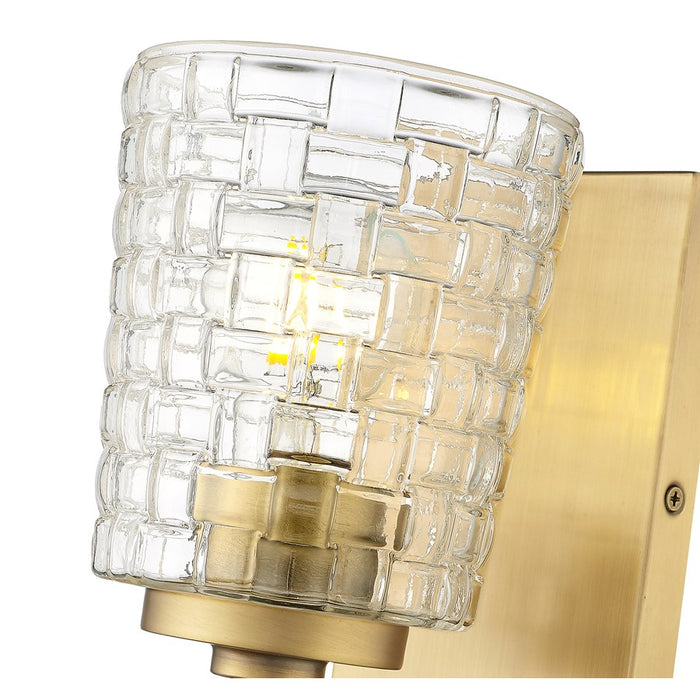 Millennium Lighting Saben 1Lt Wall Sconce, Vintage Brass