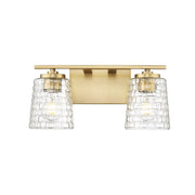 Millennium Lighting Saben 2Lt Vanity, Vintage Brass - 22102-VB