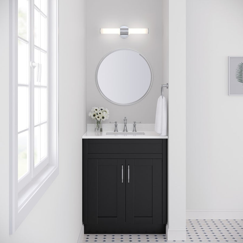 Millennium Lighting Trumann 1Lt 18" LED Vanity, Polished Chrome