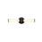 Millennium Lighting Trumann 1Lt 18" LED Vanity, Black - 2220-MB