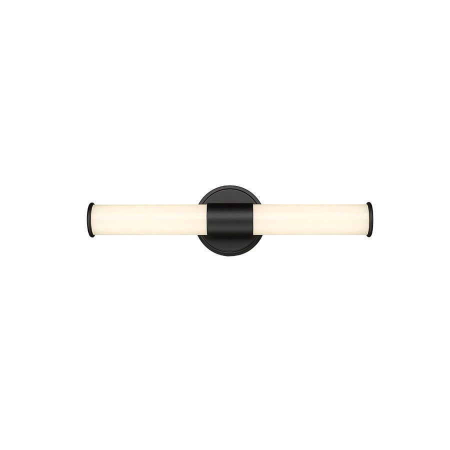 Millennium Lighting Trumann 1Lt 18" LED Vanity, Black - 2220-MB
