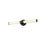 Millennium Lighting Trumann 1Lt 24" LED Vanity, Black