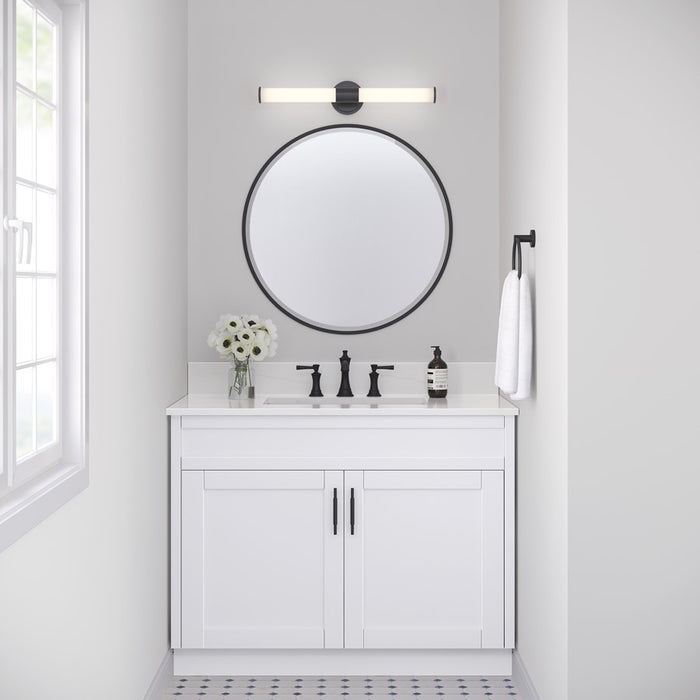 Millennium Lighting Trumann 1Lt 24" LED Vanity, Black