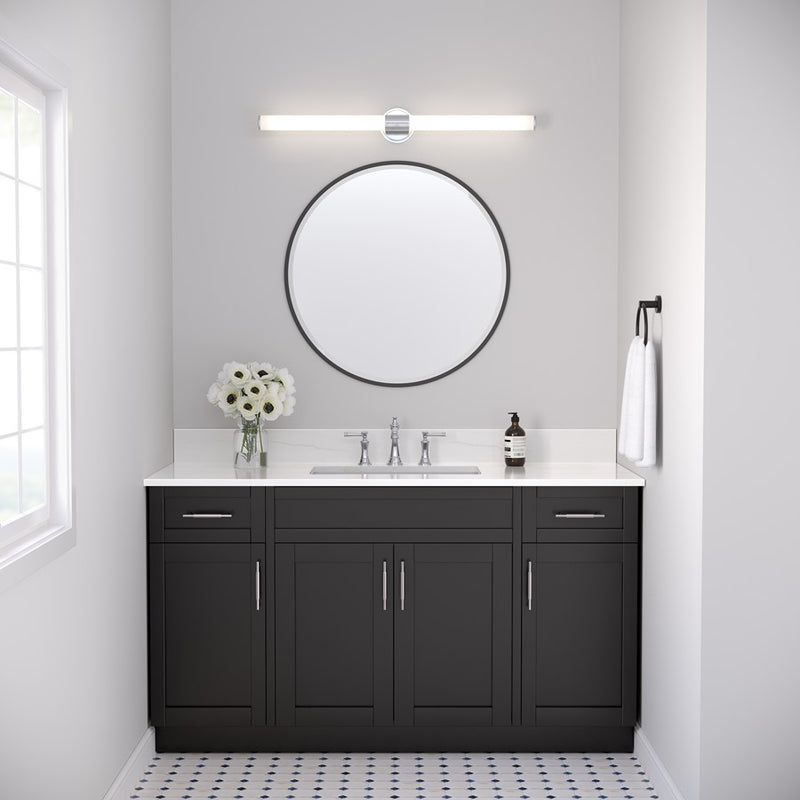 Millennium Lighting Trumann 1Lt 36" LED Vanity, Polished Chrome