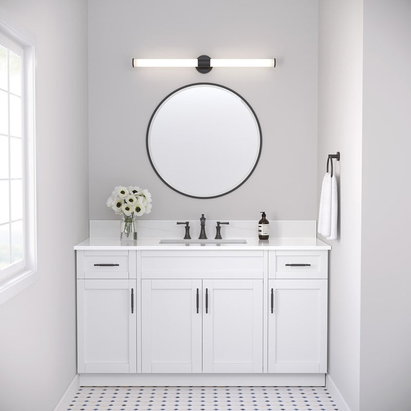 Millennium Lighting Trumann 1Lt 36" LED Vanity, Black