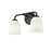 Millennium Lighting Norah 2Lt Vanity, Black