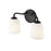 Millennium Lighting Norah 2Lt Vanity, Black