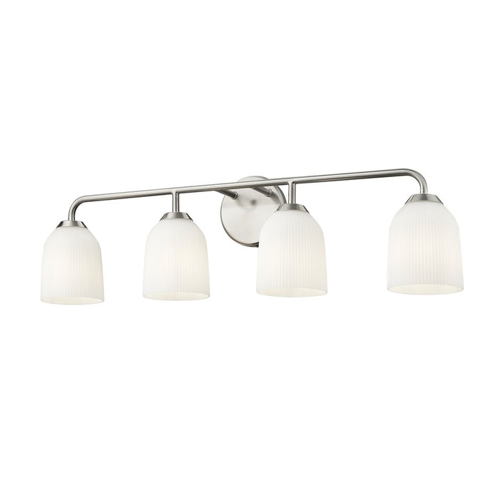 Millennium Lighting Norah 4Lt Vanity, Brushed Nickel