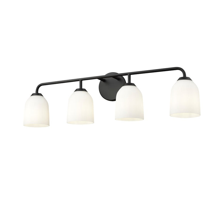 Millennium Lighting Norah 4Lt Vanity, Black