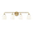 Millennium Lighting Norah 4Lt Vanity, Vintage Brass - 22304-VB