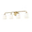 Millennium Lighting Norah 4Lt Vanity, Vintage Brass
