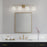 Millennium Lighting Norah 4Lt Vanity, Vintage Brass