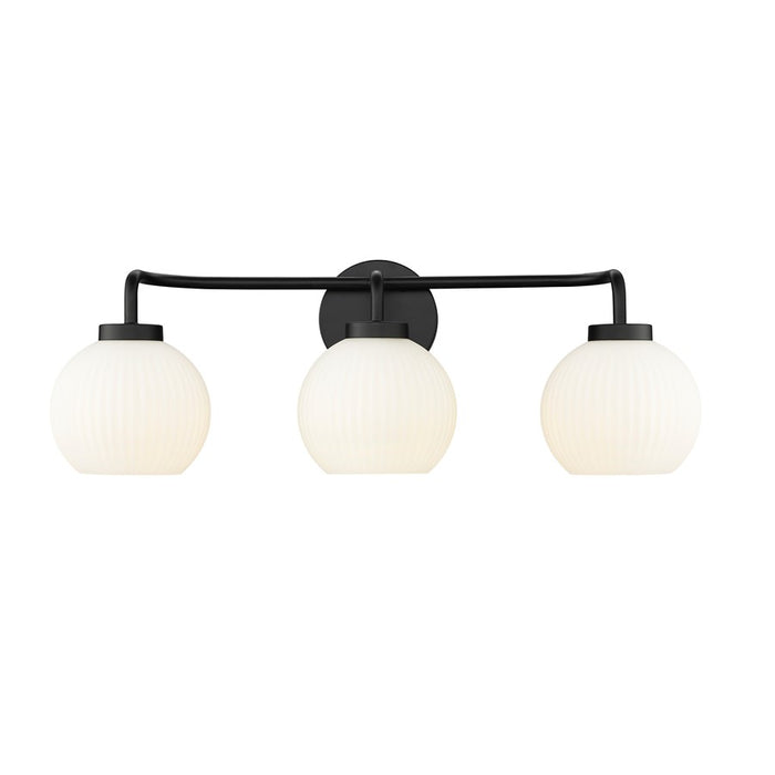 Millennium Lighting Oprah 3Lt Vanity, Black - 22403-MB