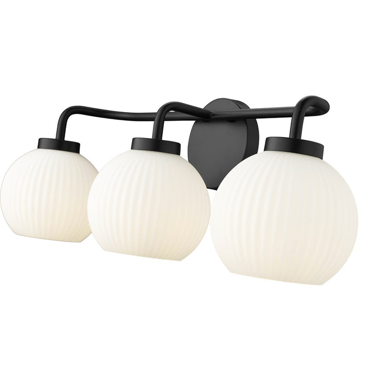 Millennium Lighting Oprah 3Lt Vanity, Black