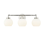 Millennium Lighting Oprah 3Lt Vanity, Polished Nickel - 22403-PN