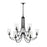 Millennium Lighting Waddingham 9Lt Chandelier, Black
