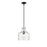 Millennium Lighting Santorini 1Lt Pendant, Black - 22601-MB
