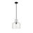 Millennium Lighting Santorini 1Lt Pendant, Black
