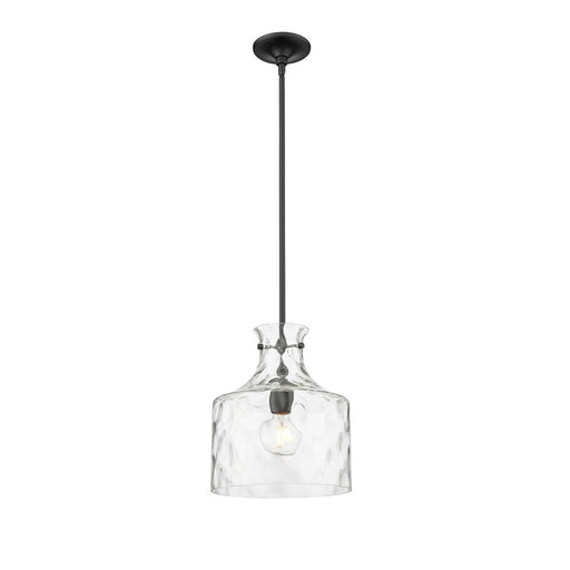 Millennium Lighting Santorini 1Lt Pendant, Black