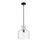 Millennium Lighting Santorini 1Lt Pendant, Black
