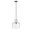 Millennium Lighting Santorini 1Lt Pendant, Black