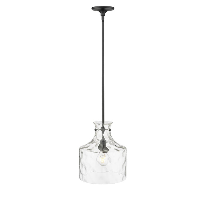Millennium Lighting Santorini 1Lt Pendant, Black