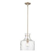Millennium Lighting Santorini 1Lt Pendant, Modern Gold - 22601-MG