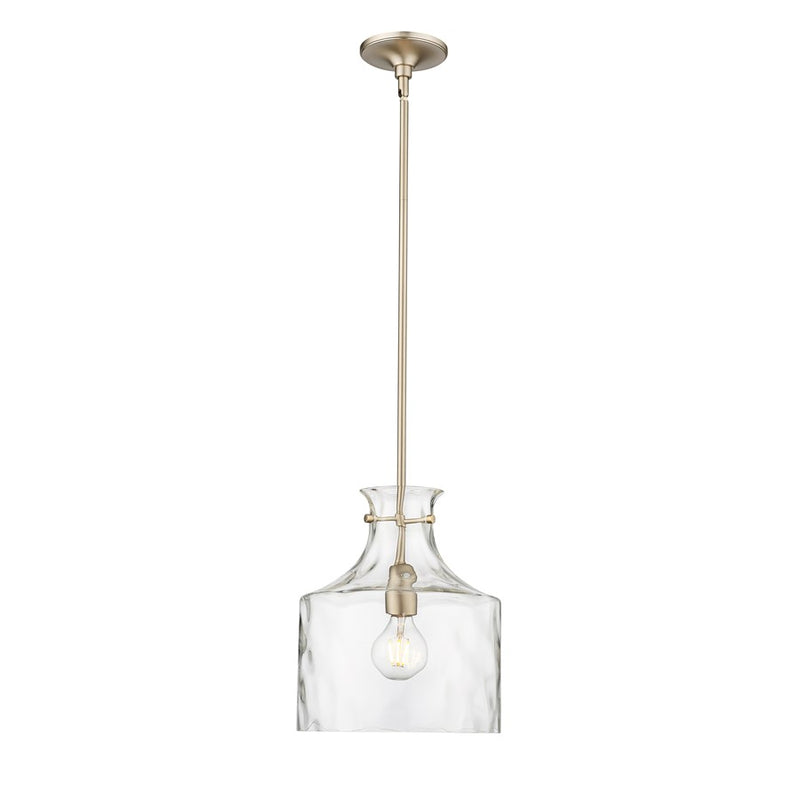 Millennium Lighting Santorini 1Lt Pendant, Modern Gold - 22601-MG