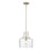 Millennium Lighting Santorini 1Lt Pendant, Modern Gold - 22601-MG