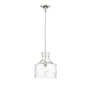 Millennium Lighting Santorini 1Lt Pendant, Polished Nickel - 22601-PN