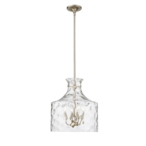 Millennium Lighting Santorini 4Lt Pendant, Modern Gold - 22604-MG