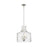 Millennium Lighting Santorini 4Lt Pendant, Polished Nickel