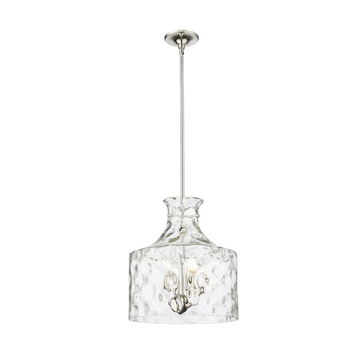 Millennium Lighting Santorini 4Lt Pendant, Polished Nickel