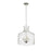 Millennium Lighting Santorini 4Lt Pendant, Polished Nickel