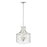 Millennium Lighting Santorini 4Lt Pendant, Polished Nickel