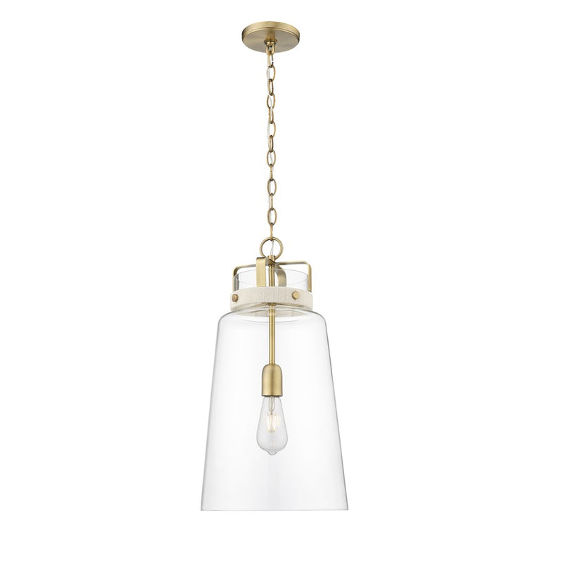 Millennium Lighting Lolla 1Lt Pendant, Vintage Brass