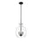 Millennium Lighting Mahannah 3Lt Pendant, Black