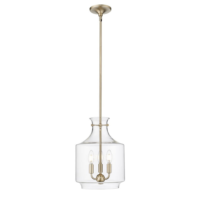 Millennium Lighting Mahannah 3Lt Pendant, Modern Gold - 22803-MG