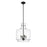 Millennium Lighting Mahannah 4Lt Pendant, Black