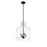 Millennium Lighting Mahannah 4Lt Pendant, Black