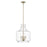 Millennium Lighting Mahannah 4Lt Pendant, Modern Gold - 22804-MG