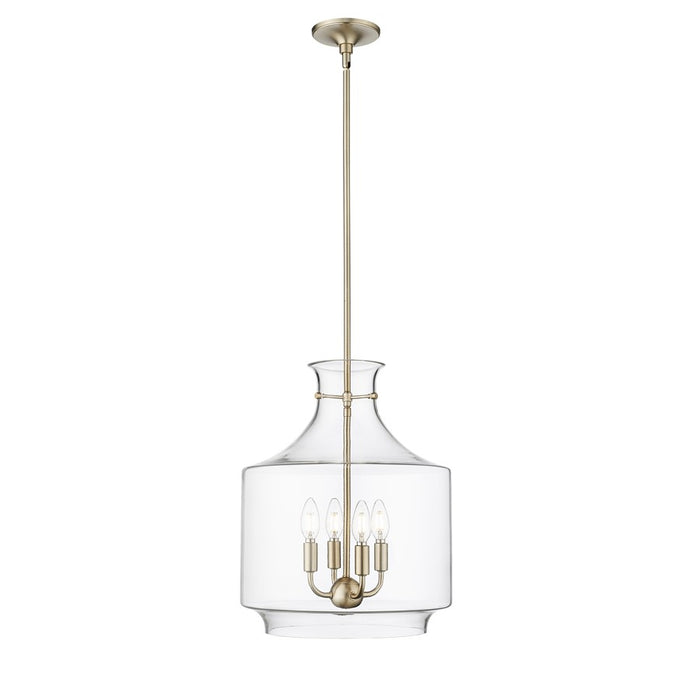 Millennium Lighting Mahannah 4Lt Pendant, Modern Gold - 22804-MG