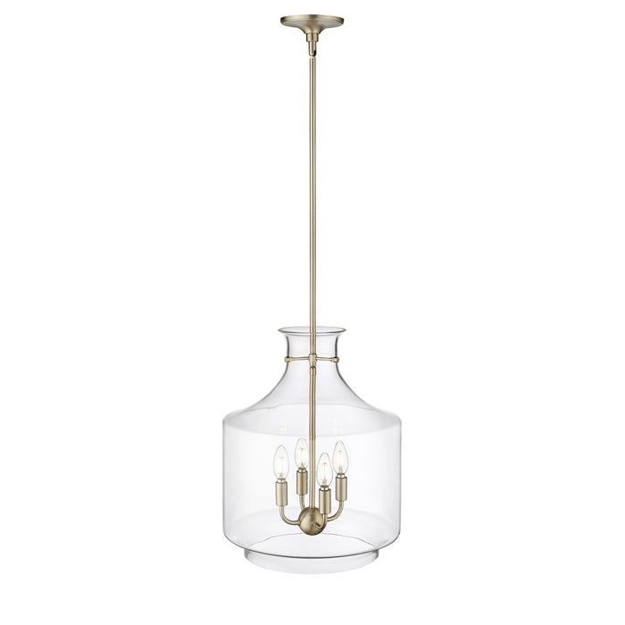 Millennium Lighting Mahannah 4Lt Pendant, Modern Gold