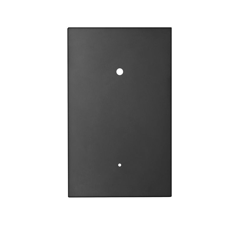 Millennium Lighting Yates 3Lt 26" Outdoor Wall Sconce, Black/Clear