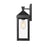 Millennium Lighting Yates 1Lt 17" Outdoor Wall Sconce, Black/Clear
