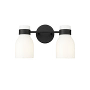 Millennium Lighting Corella 2Lt Vanity, Black - 23002-MB